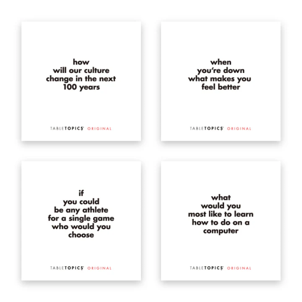 Table Topics: Original - Conversation Starter Card Game for Adults on Sale - Image 4