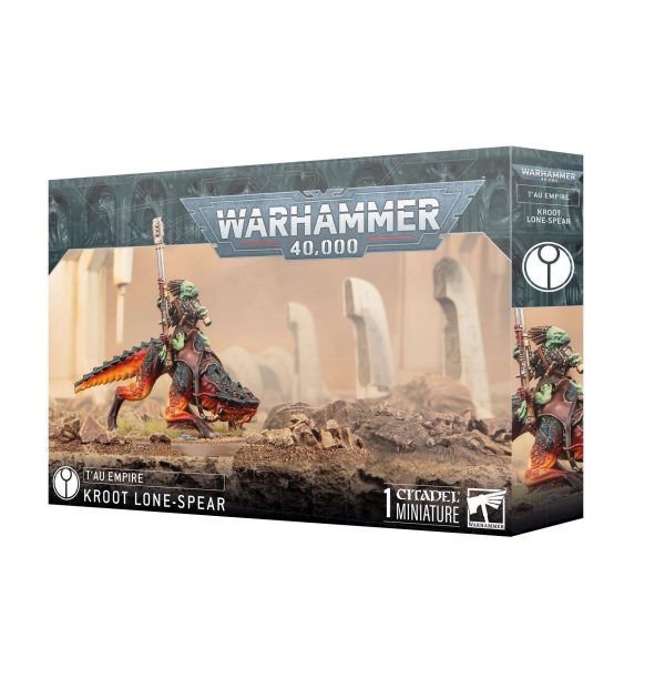 Games Workshop: Warhammer 40,000 - Tau Empire - Kroot Lone-Spear (56-59) Cheap