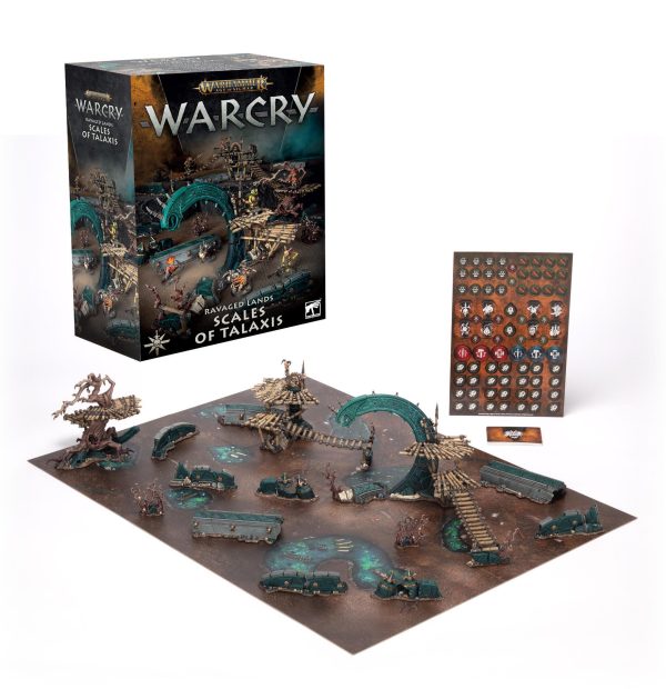 Games Workshop: Age of Sigmar - Warcry - Ravaged Lands: Scales Of Talaxis (112-08) Online Hot Sale
