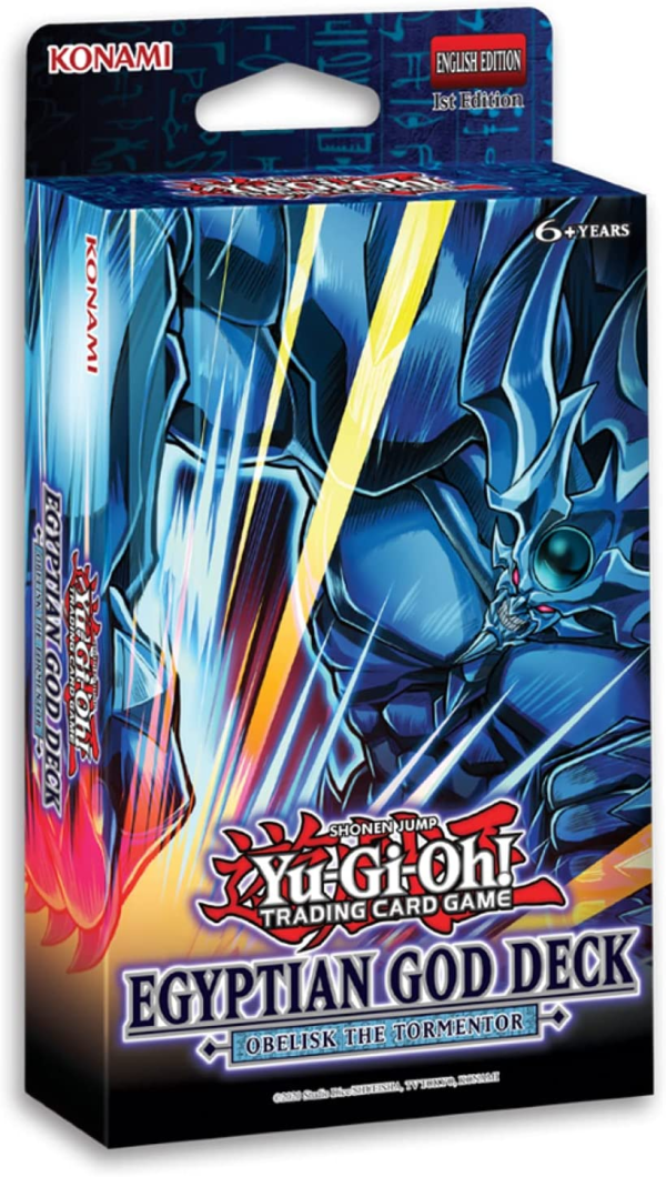 Yu-Gi-Oh CCG: Egyptian God: Slifer and Obelisk - Structure Deck on Sale
