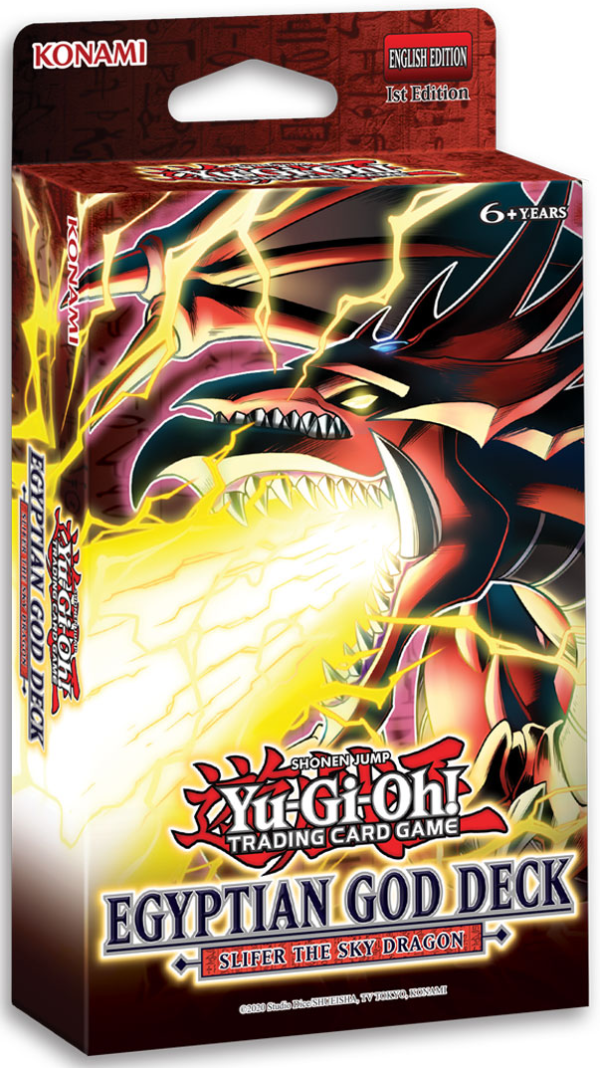 Yu-Gi-Oh CCG: Egyptian God: Slifer and Obelisk - Structure Deck on Sale - Image 2