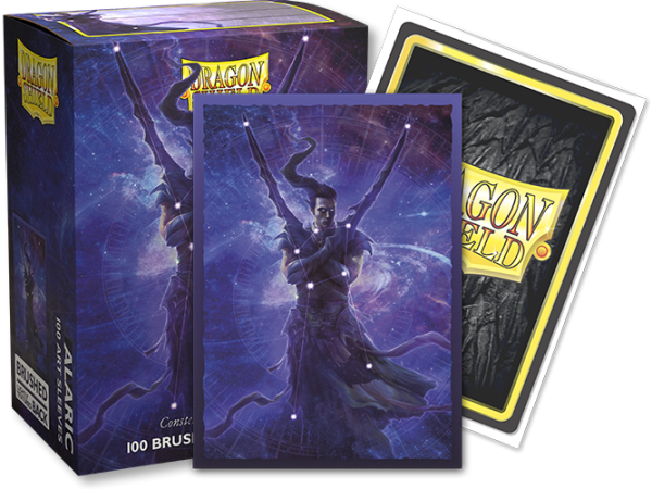 Dragon Shield: Brushed Art Deck Protector Sleeves - Standard Size  Constellations: Alaric  (100) Hot on Sale