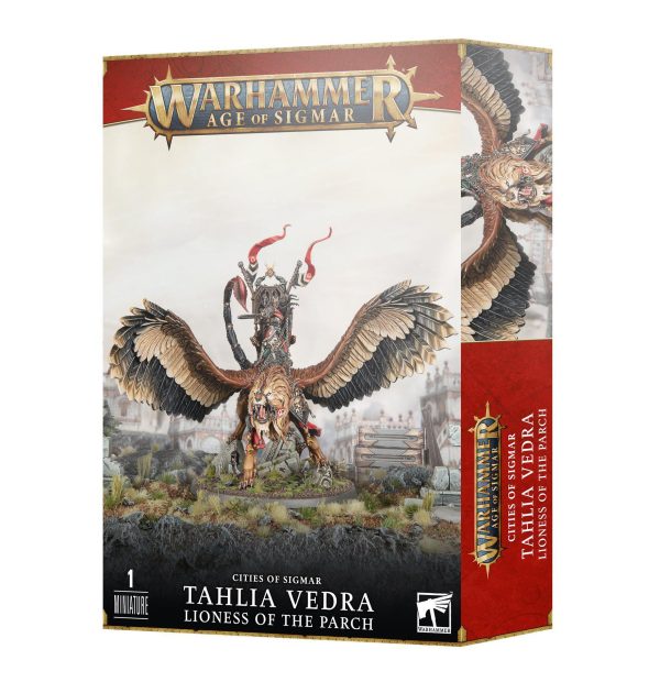 Games Workshop: Age of Sigmar - Cities of Sigmar - Tahlia Vedra Lioness of the Parch (86-18) For Discount