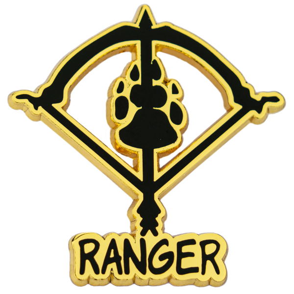 HYMGHO Dice: Quest s Reward Fine Art Class Pins - Ranger Cheap