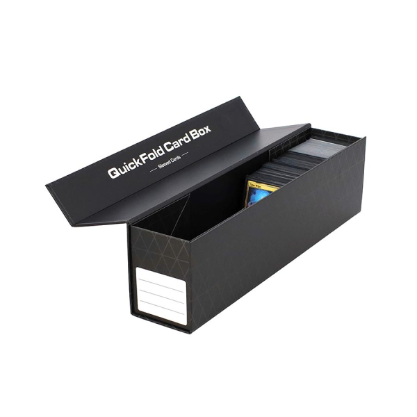BCW Supplies: Quickfold Card Boxes: Sleeved Cards (3ct) For Sale - Image 2