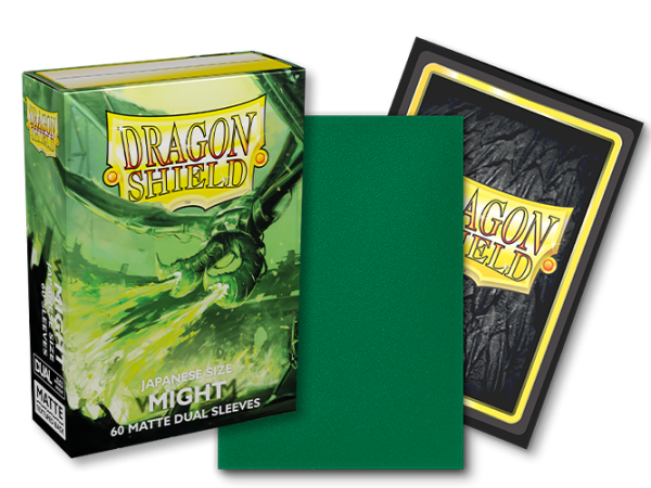 Dragon Shield: Dual Matte Sleeves - Japanese Size  Might  (60) Discount