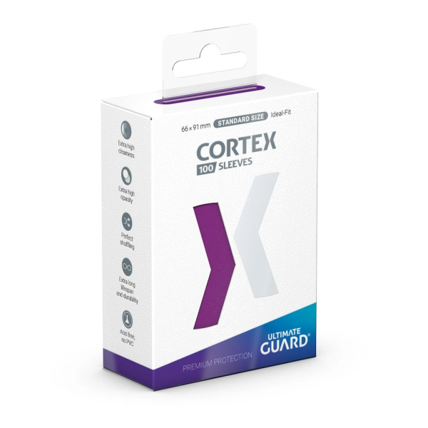 Ultimate Guard: Cortex Sleeves - Standard Size Glossy Purple (100) Online