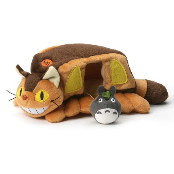 My Neighbor Totoro: Sun Arrow Plush - Catbus and Gray Totoro Supply