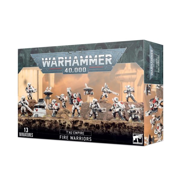 Games Workshop: Warhammer 40,000 - T au Empire - Fire Warriors Strike Team (56-06) For Cheap