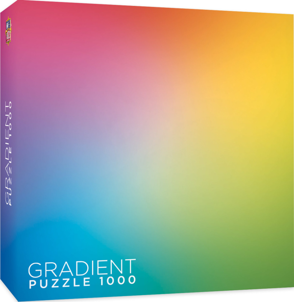 Masterpieces Puzzle Company: Rainbow Gradient Puzzle - 1000 Pieces Fashion