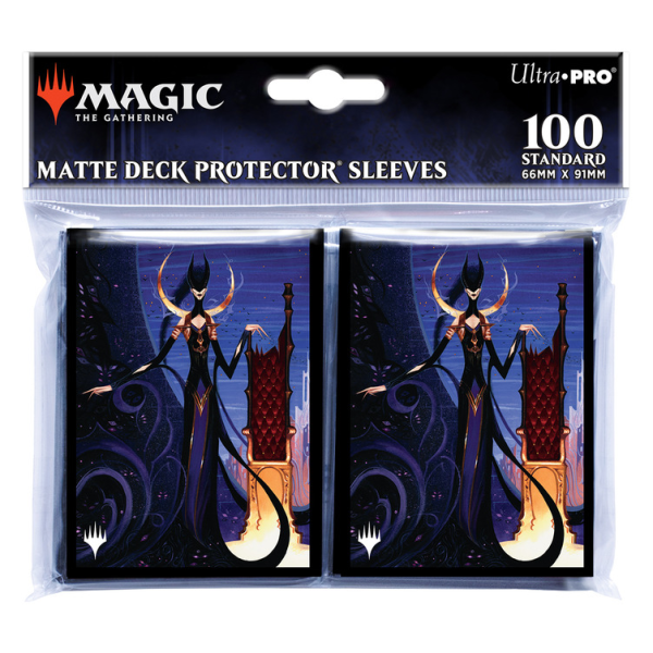 Ultra Pro: Deck Protector Sleeves (100) - Magic the Gathering - Wilds of Eldraine - Ashiok, Wicked Manipulator on Sale