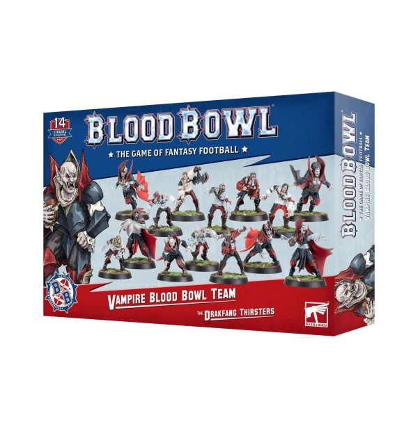 Games Workshop: Blood Bowl - Vampire Team: Drakfang Thirsters Team (202-36) Online now