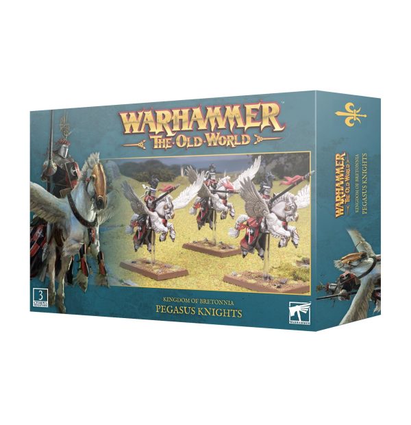 Games Workshop: Warhammer the Old World - Kingdom of Bretonnia - Pegasus Knights (06-09) Discount
