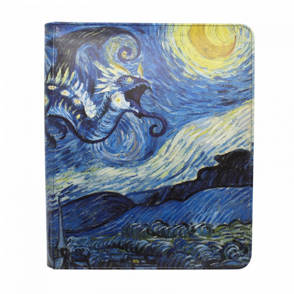 Dragon Shield: Card Codex Zipster Binder -  Dragons in Art: Starry Night  Online Sale