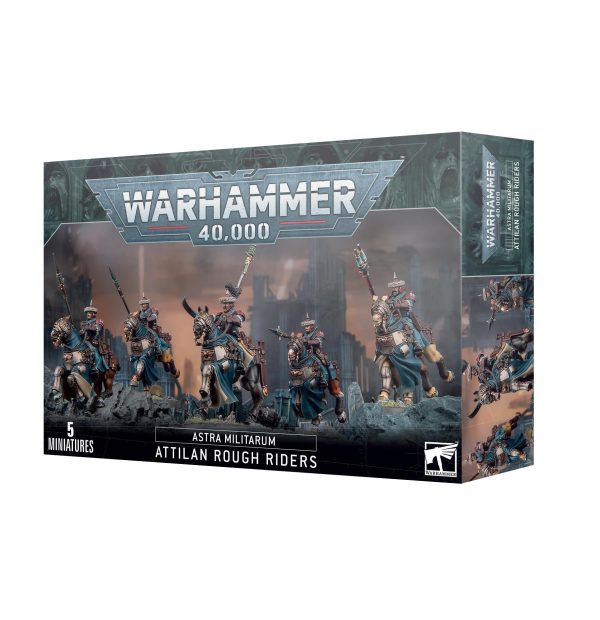 Games Workshop: Warhammer 40,000 - Astra Militarum - Attilan Rough Riders (47-38) Sale