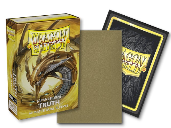 Dragon Shield: Dual Matte Sleeves - Japanese Size  Truth  (60) on Sale