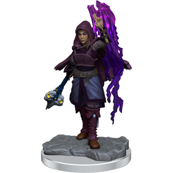 D&D Nolzur s Marvelous Miniatures: Half-Elf Warlock - Unpainted Online now