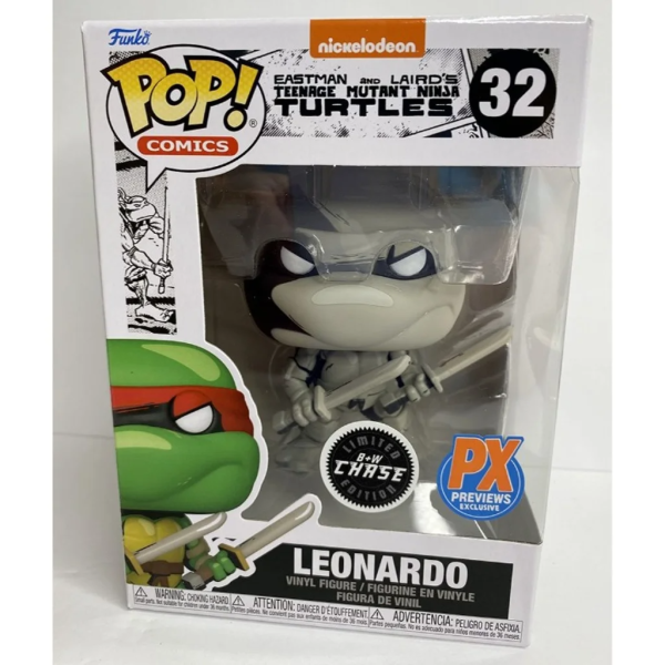Funko Pop! Comics: Teenage Mutant Ninja Turtles - Leonardo (#32) For Sale
