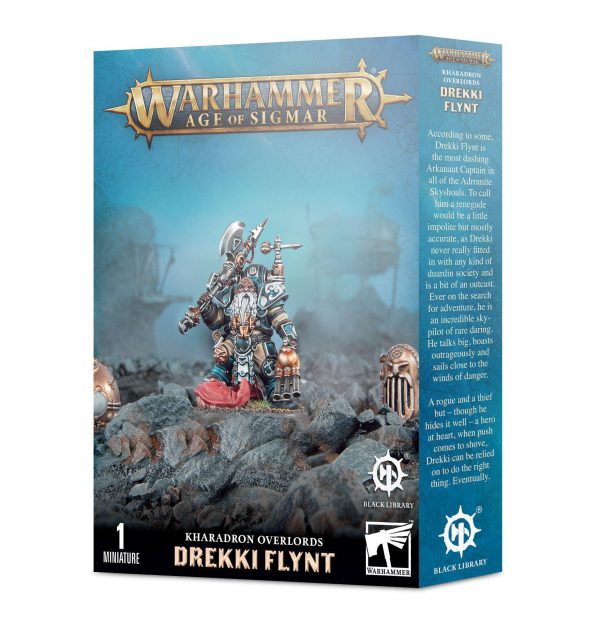 Games Workshop: Age of Sigmar - Kharadron Overlords - Drekki Flynt (84-49) on Sale