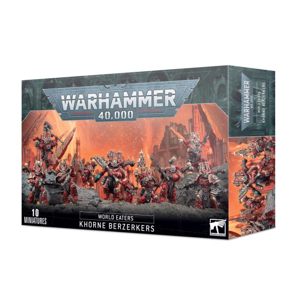 Games Workshop: Warhammer 40,000 - World Eaters - Khorne Berzerkers  (43-10) For Cheap