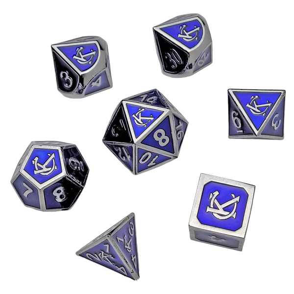 Forged Gaming: Royal Reign - Kansas City - Metal RPG Dice Set Online