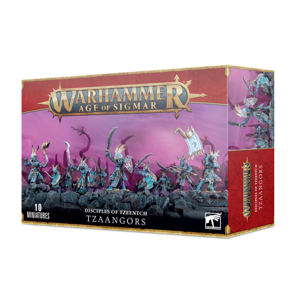 Games Workshop: Age of Sigmar - Tzeentch Arcanites - Tzaangors (83-75) For Sale