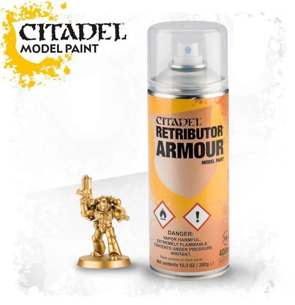 Citadel Paint: Spray - Retributor Armour Spray (400ml) (62-25) Online Sale