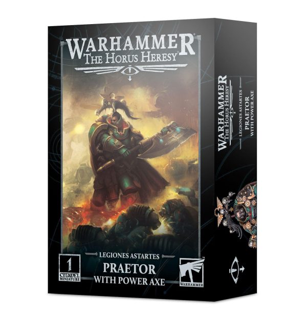 Games Workshop: Warhammer - The Horus Heresy - Legiones Astartes - Praetor with Power Axe (31-11) Sale