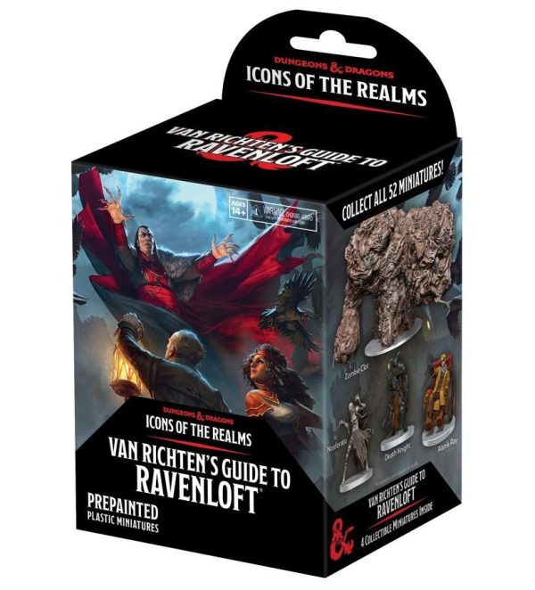 D&D Icons of the Realms: Van Richten s Guide to Ravenloft - Booster Brick (8) For Discount