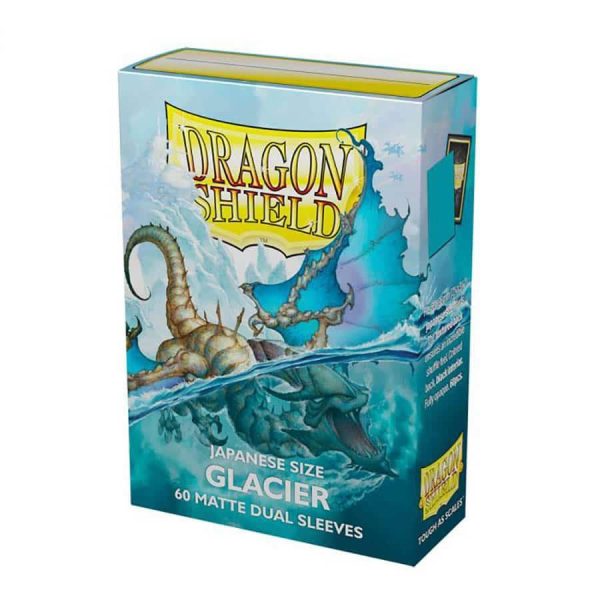 Dragon Shield: Dual Sleeves - Japanese Size  Glacier  (60) Online now