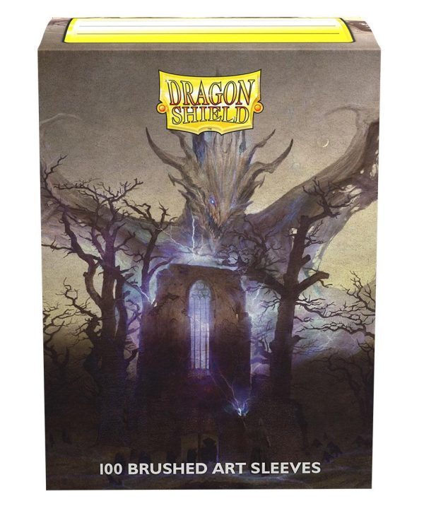 Dragon Shield: Art Deck Protector Sleeves - Standard Size  Dragons in Art: Abbey in the Oak Wood  (100) Sale