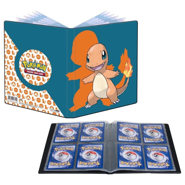 Ultra Pro: 4-Pocket Portfolio  Charmander  for Pokemon TCG Online now