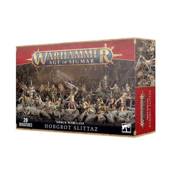 Games Workshop: Age of Sigmar - Orruk Warclans - Hobgrot Slittas (89-74) Cheap