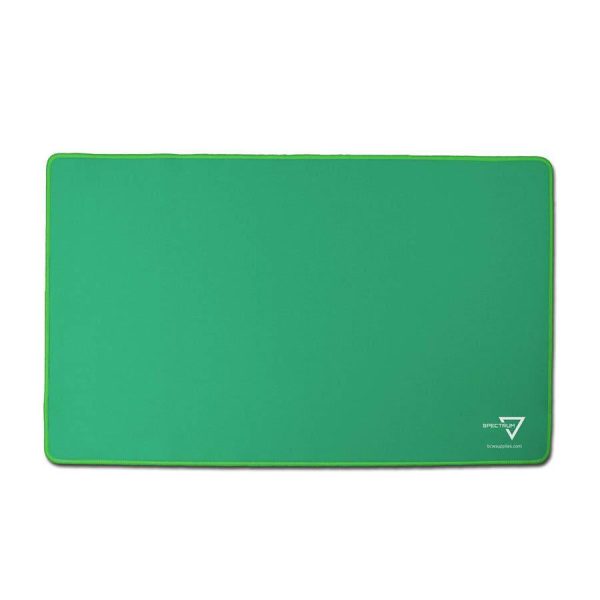 BCW: Spectrum Playmat with Stitched Edging - Green Online now