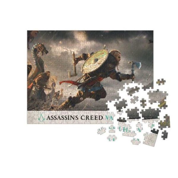 Dark Horse Puzzles: Assassin s Creed Valhalla - Fort Assault - 1000 Piece Puzzle on Sale