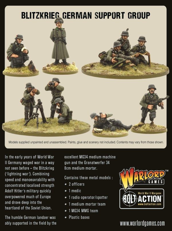 Bolt Action: German Blitzkrieg Support Group For Cheap - Image 2