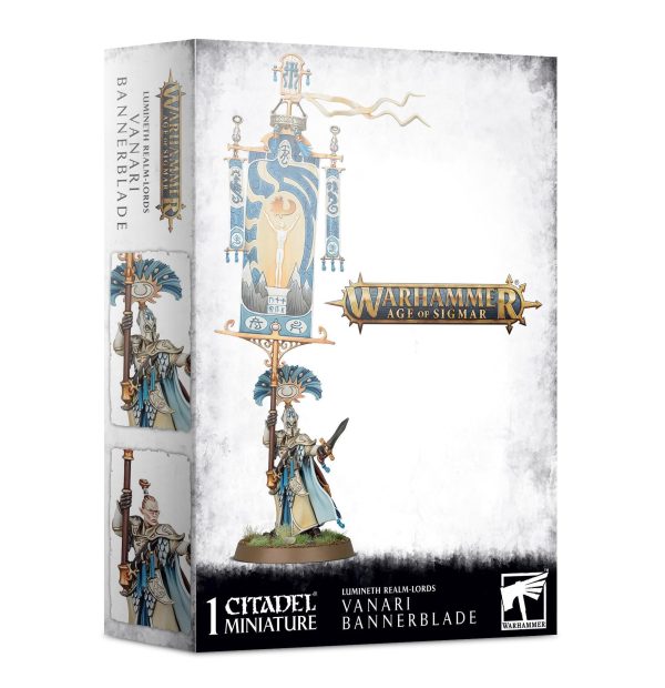Games Workshop: Age of Sigmar - Lumineth Realm-Lords - Vanari Bannerblade (87-17) For Discount