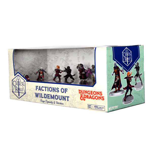 WizKids: Critical Role Miniatures - Factions of Wildemount - Kryn Dynasty & Xhorhas - Premium Painted Figure Set Discount