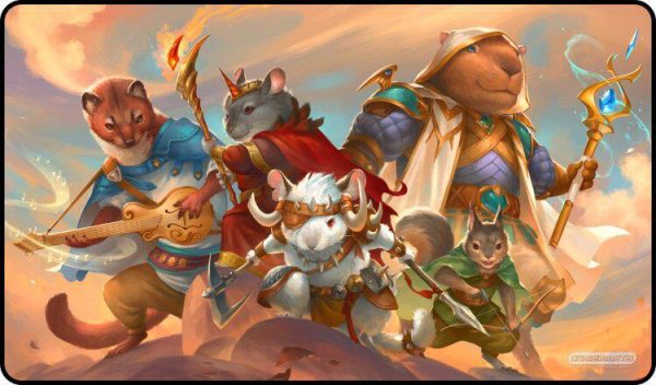 GamerMats: Animal Raiding Party - 14 x24  Stitched Gaming Playmat For Discount