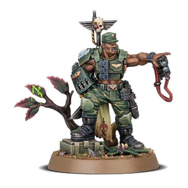 Games Workshop: Warhammer 40,000 - Store Anniversary Miniature - Catachan Colonel (47-90) Supply - Image 2