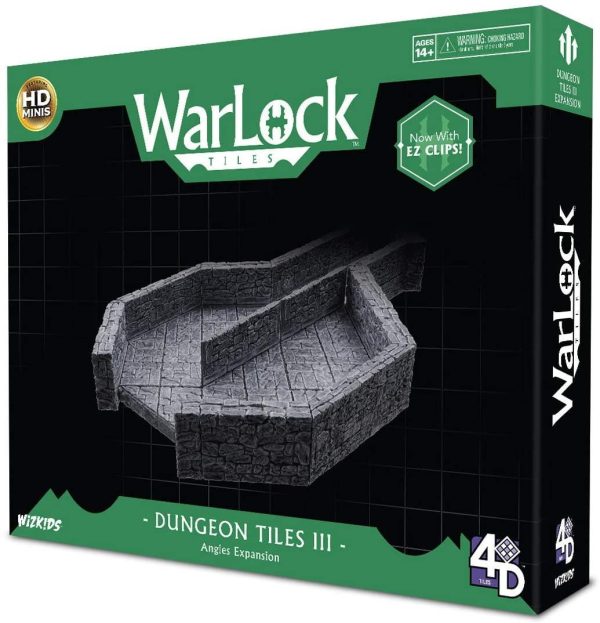 WizKids: Warlock Tiles - Dungeon Tiles III - Angles For Cheap