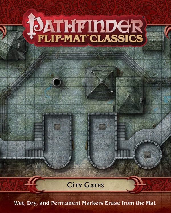 Pathfinder Flip-Mat: Classics - City Gates Cheap