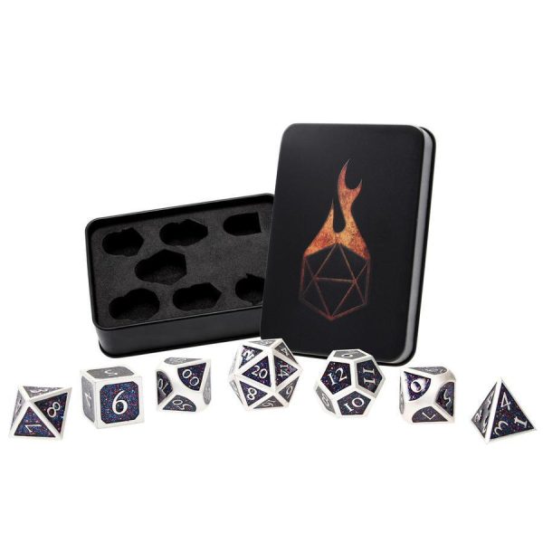Forged Gaming: Mage Forged - 7 Set of Metal Dice (Discontinued) Sale - Image 2