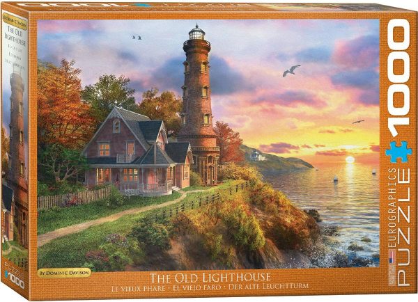 EuroGraphics: The Old Lighthouse by Dominic Davison - 1000-Piece Puzzle Cheap