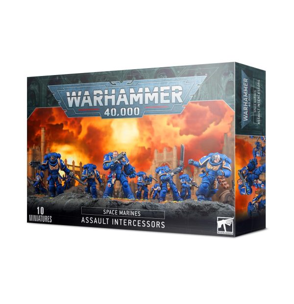 Games Workshop: Warhammer 40,000 - Space Marines - Assault Intercessors (48-36) Discount