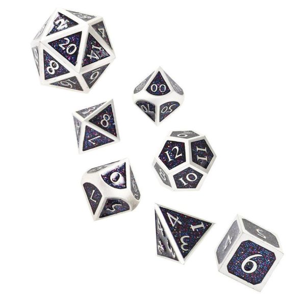 Forged Gaming: Mage Forged - 7 Set of Metal Dice (Discontinued) Sale
