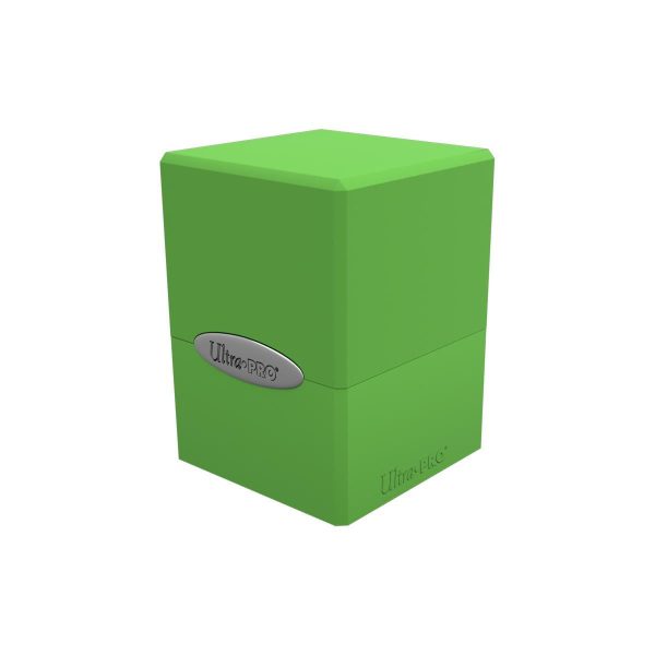 Ultra Pro: Satin Cube Deck Box - Lime Green Supply
