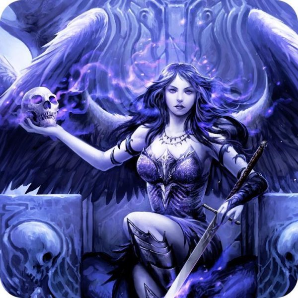 GamerMats: Dragon Art Coaster - Dark Angel For Discount