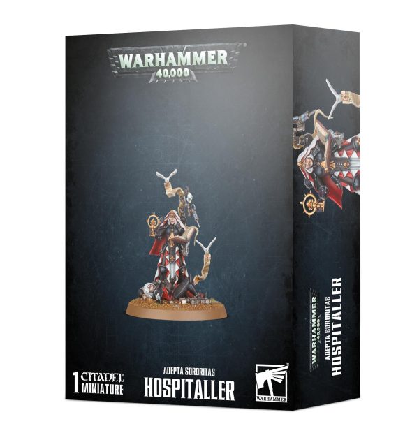 Games Workshop: Warhammer 40,000 - Adepta Sororitas - Hospitaller (52-18) [8th Edition Packaging] For Sale
