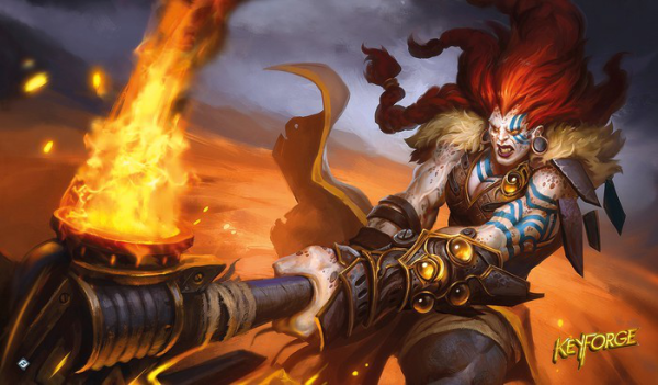 Fantasy Flight:  Brute Force  Playmat for Keyforge For Cheap